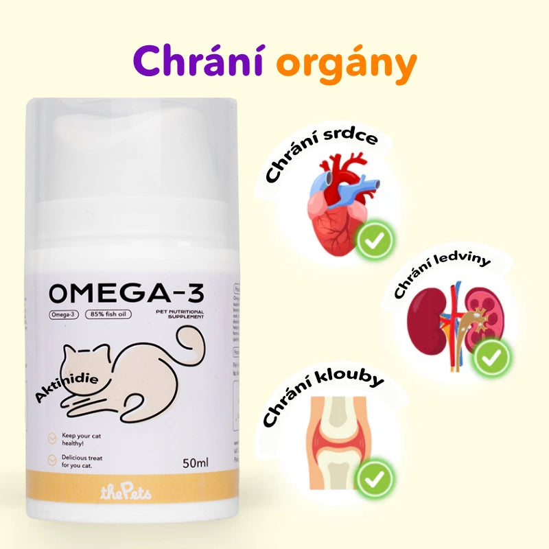 Krémový Omega-3 rybí tuk v pumpičke (50ml)