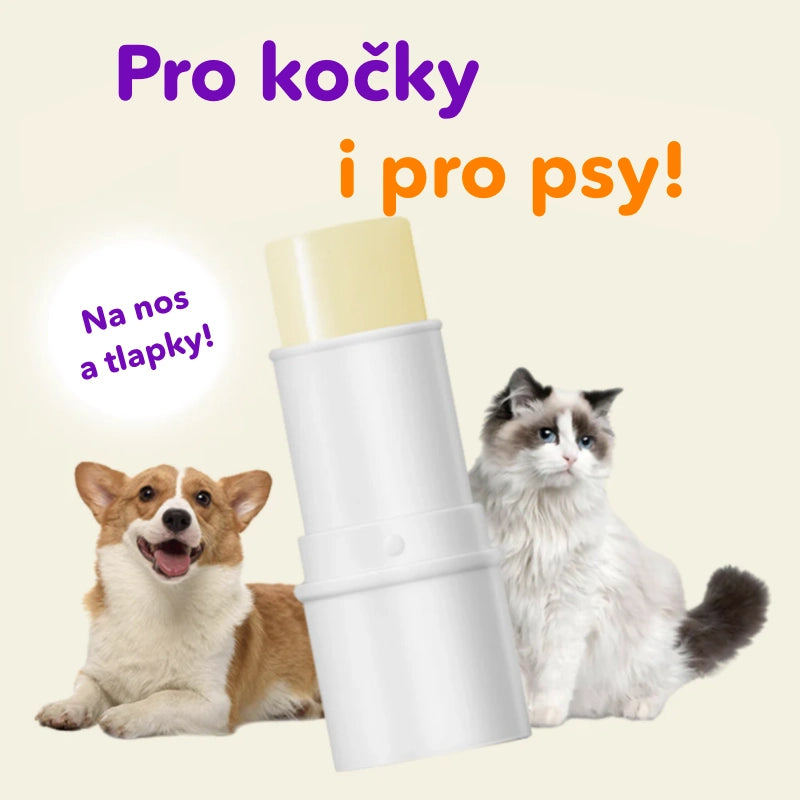 Balzam na labky pre mačky a psy - tyčinka