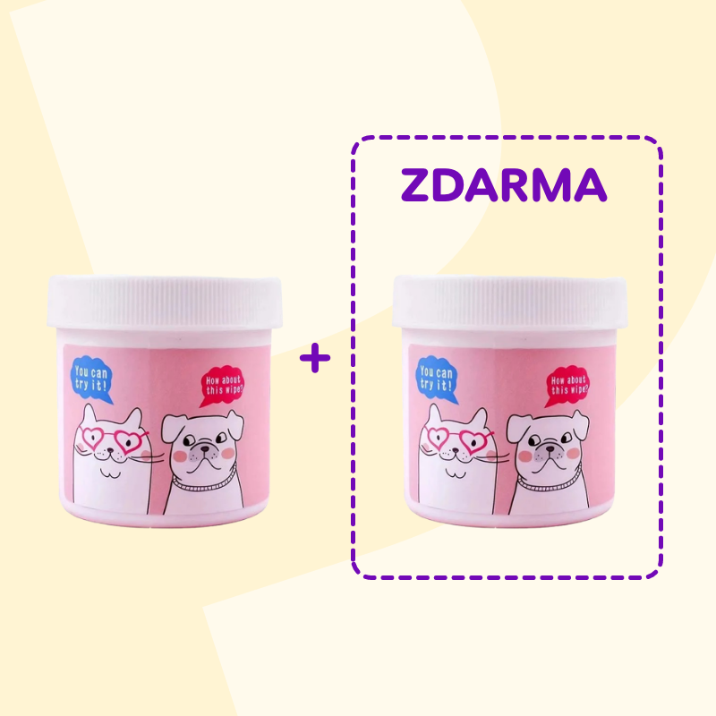 2+1 ZADARMO Servítky na oči a uši pre mačky a psy (3x 120ks)