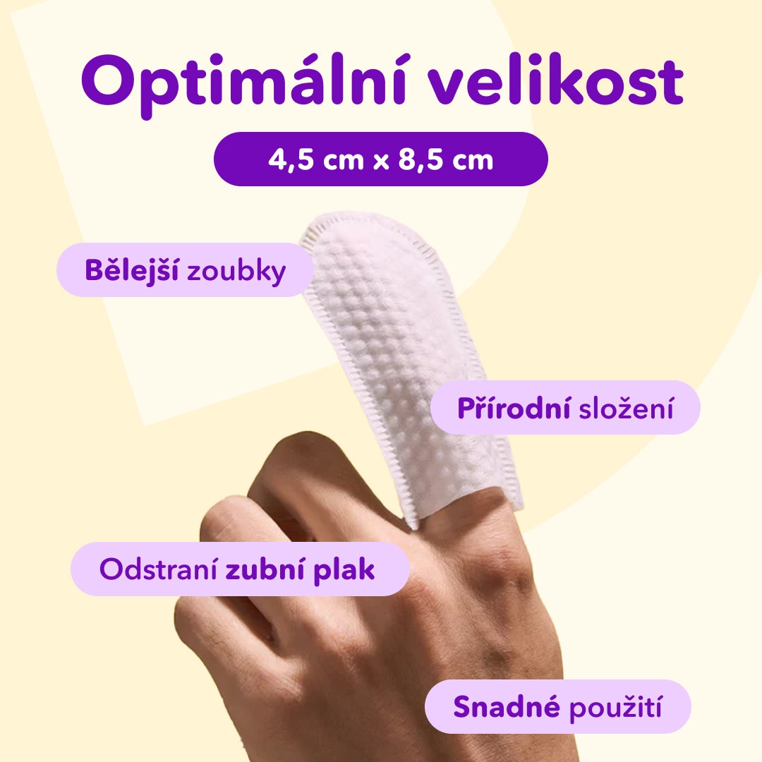 Obrúsky na čistenie zubov pre psov a mačky (60 kusov)